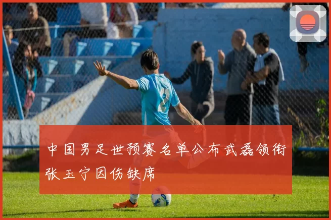 中国男足世预赛名单公布武磊领衔张玉宁因伤缺席