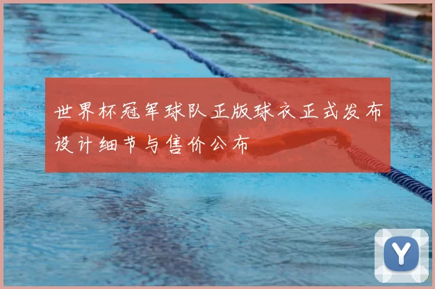 世界杯冠军球队正版球衣正式发布设计细节与售价公布