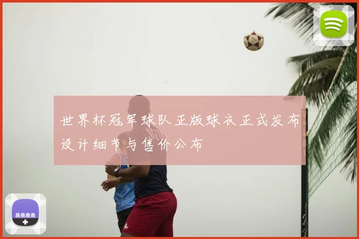世界杯冠军球队正版球衣正式发布设计细节与售价公布