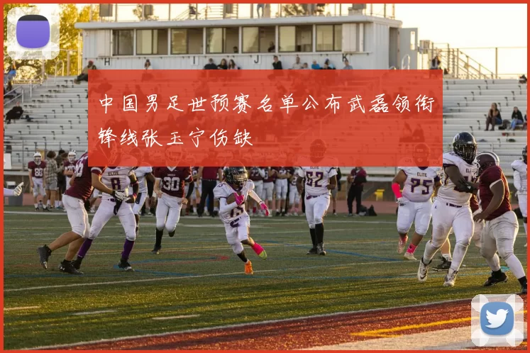 中国男足世预赛名单公布武磊领衔锋线张玉宁伤缺